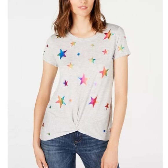 Inc Twisted Rainbow-Star T-Shirt - Picture 1 of 5